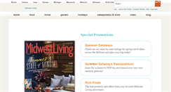 Desktop Screenshot of midwestlivingpromo.com